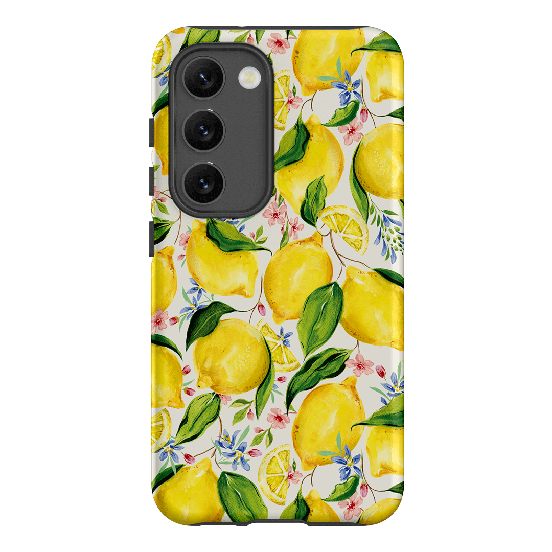 Citrus Lemon Printed Phone Cases Samsung Galaxy S23 / Armoured by Ellie Mae - The Dairy