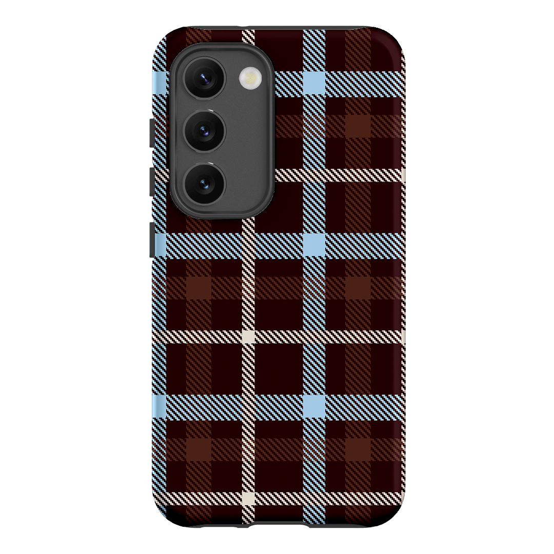 Coco Plaid Printed Phone Cases Samsung Galaxy S23 / Armoured by The Dairy - The Dairy