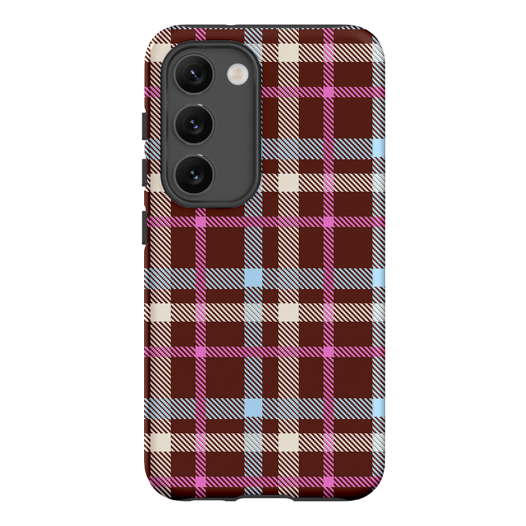 Confetti Plaid Printed Phone Cases Samsung Galaxy S23 / Armoured by The Dairy - The Dairy