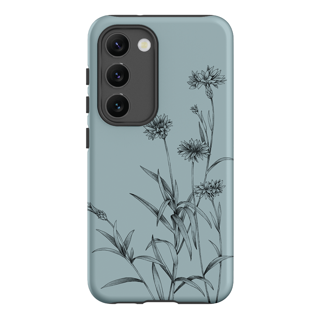 Cornflowers Study Printed Phone Cases Samsung Galaxy S23 / Armoured by Typoflora - The Dairy