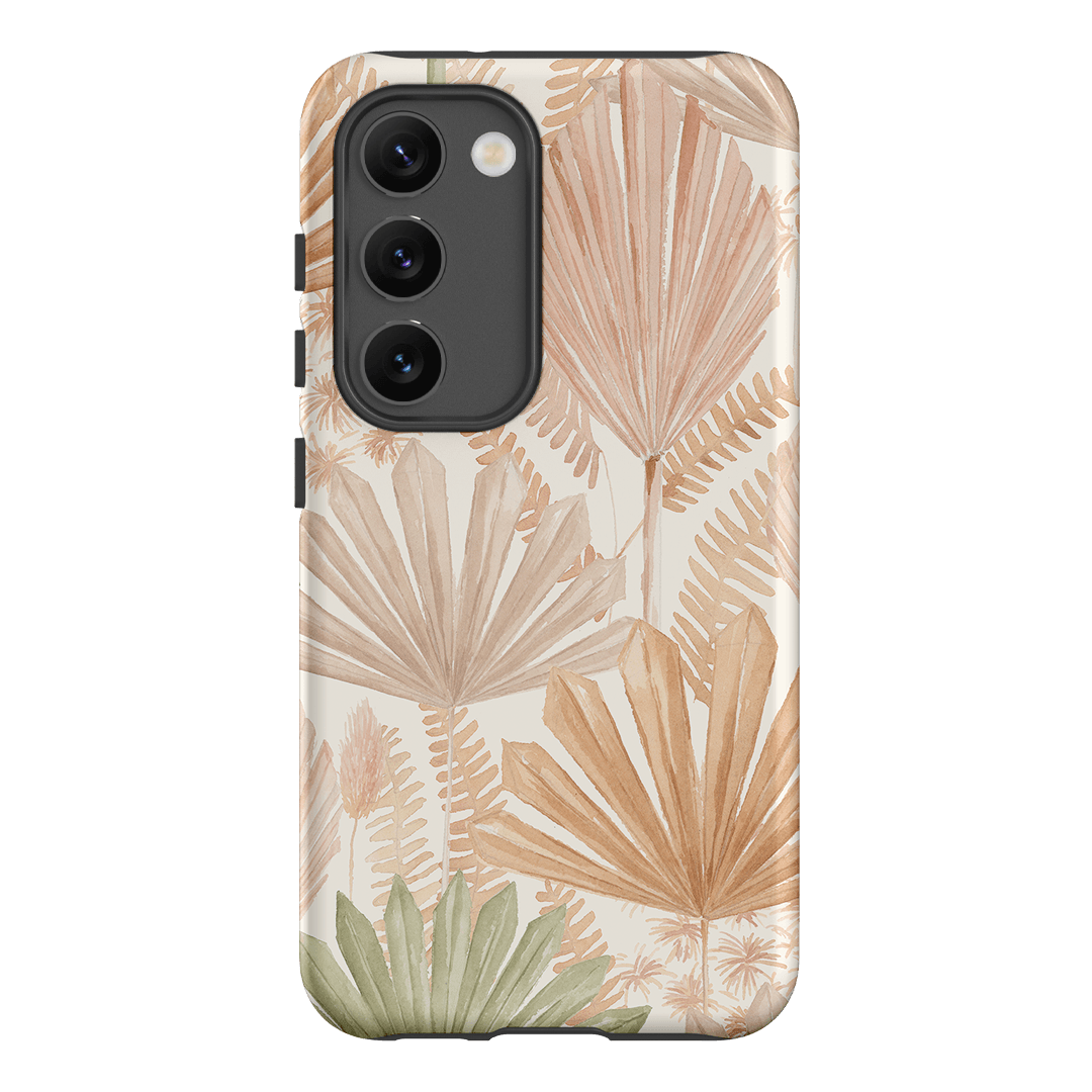Golden Palm Printed Phone Cases Samsung Galaxy S23 / Armoured by Cass Deller - The Dairy