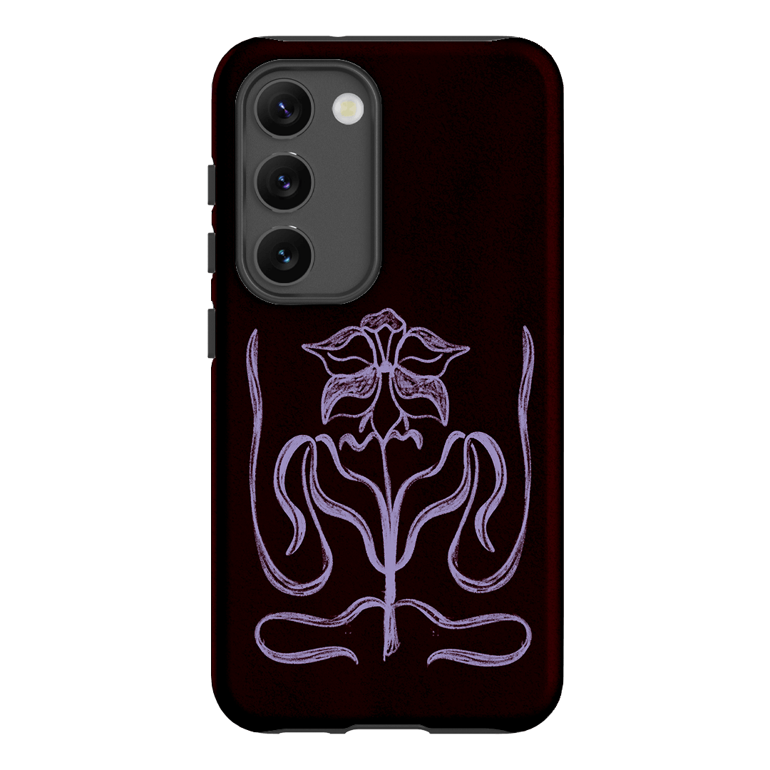 Growth Burgundy Printed Phone Cases by The Dairy - The Dairy