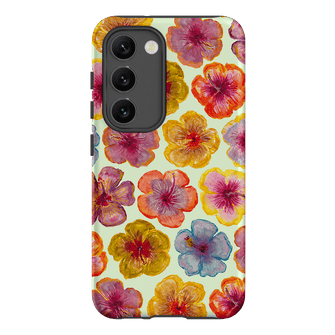 Hibiscus Holiday Sorbet Printed Phone Cases Samsung Galaxy S23 / Armoured by BG. Studio - The Dairy