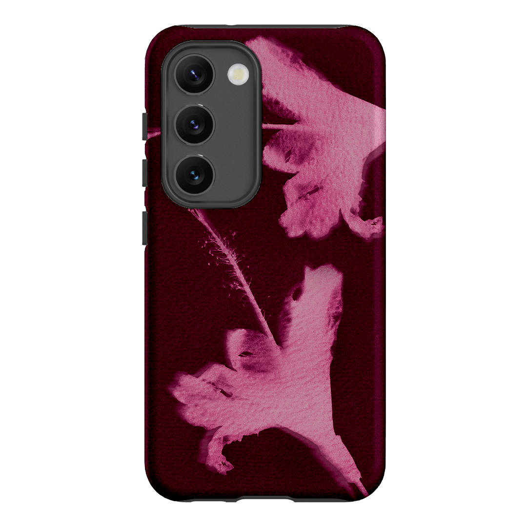 Hibiscus Glow Printed Phone Cases Samsung Galaxy S23 / Armoured by Sally Hungerford - The Dairy