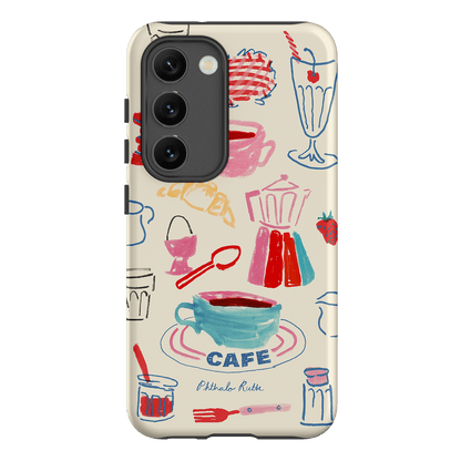 Home Cafe Printed Phone Cases Samsung Galaxy S23 / Armoured by Phthalo Ruth - The Dairy