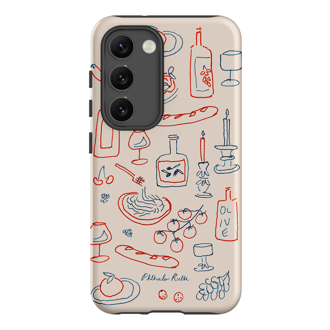 Italian Fare Printed Phone Cases Samsung Galaxy S23 / Armoured by Phthalo Ruth - The Dairy