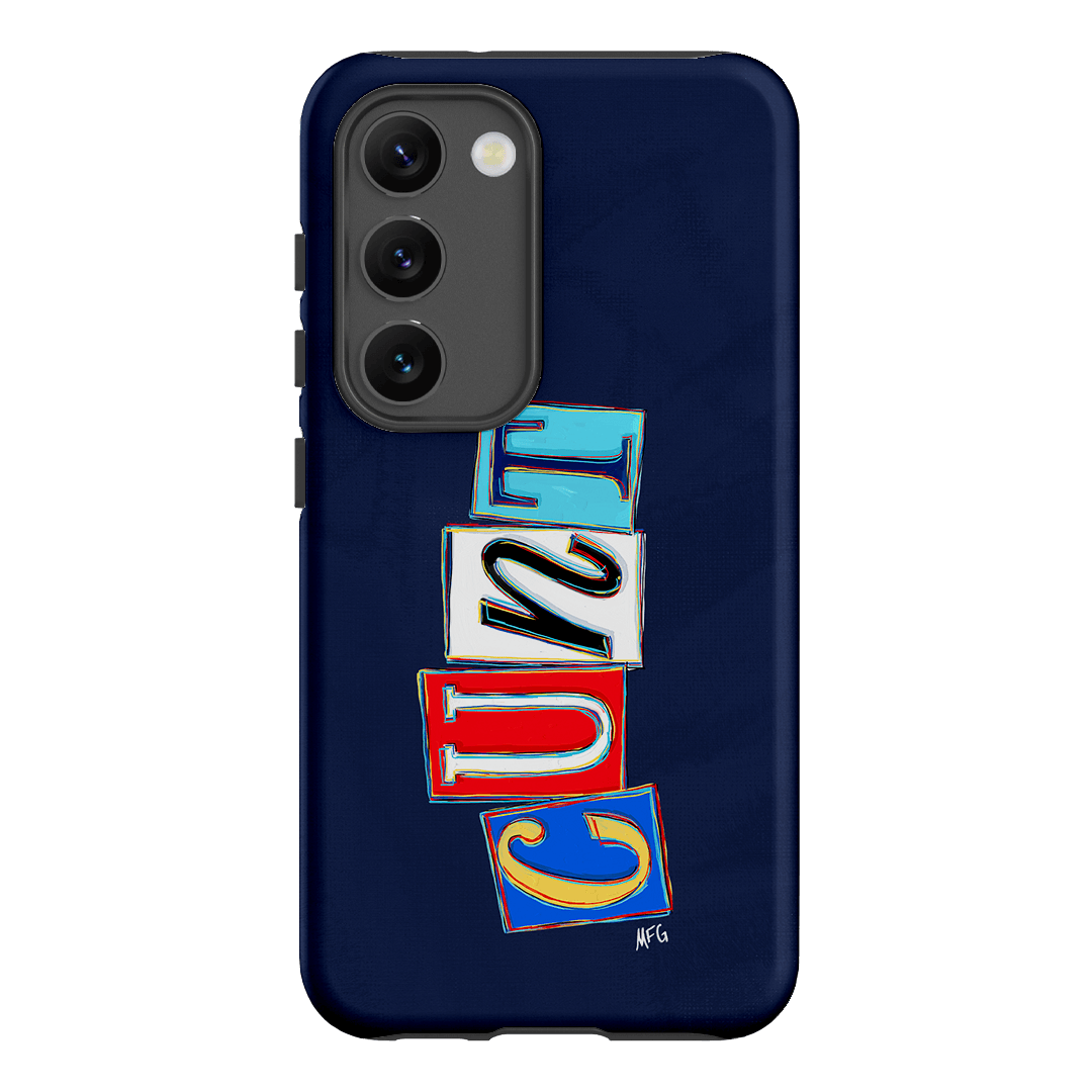 Lil Cnts Blue Printed Phone Cases Samsung Galaxy S23 / Armoured by Margarbs Art - The Dairy