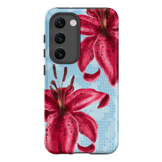 Lillies Printed Phone Cases Samsung Galaxy S23 / Armoured by Sally Hungerford - The Dairy