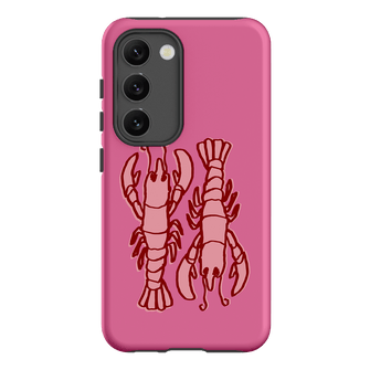 Lobster Love Pink Printed Phone Cases Samsung Galaxy S23 / Armoured by The Dairy - The Dairy