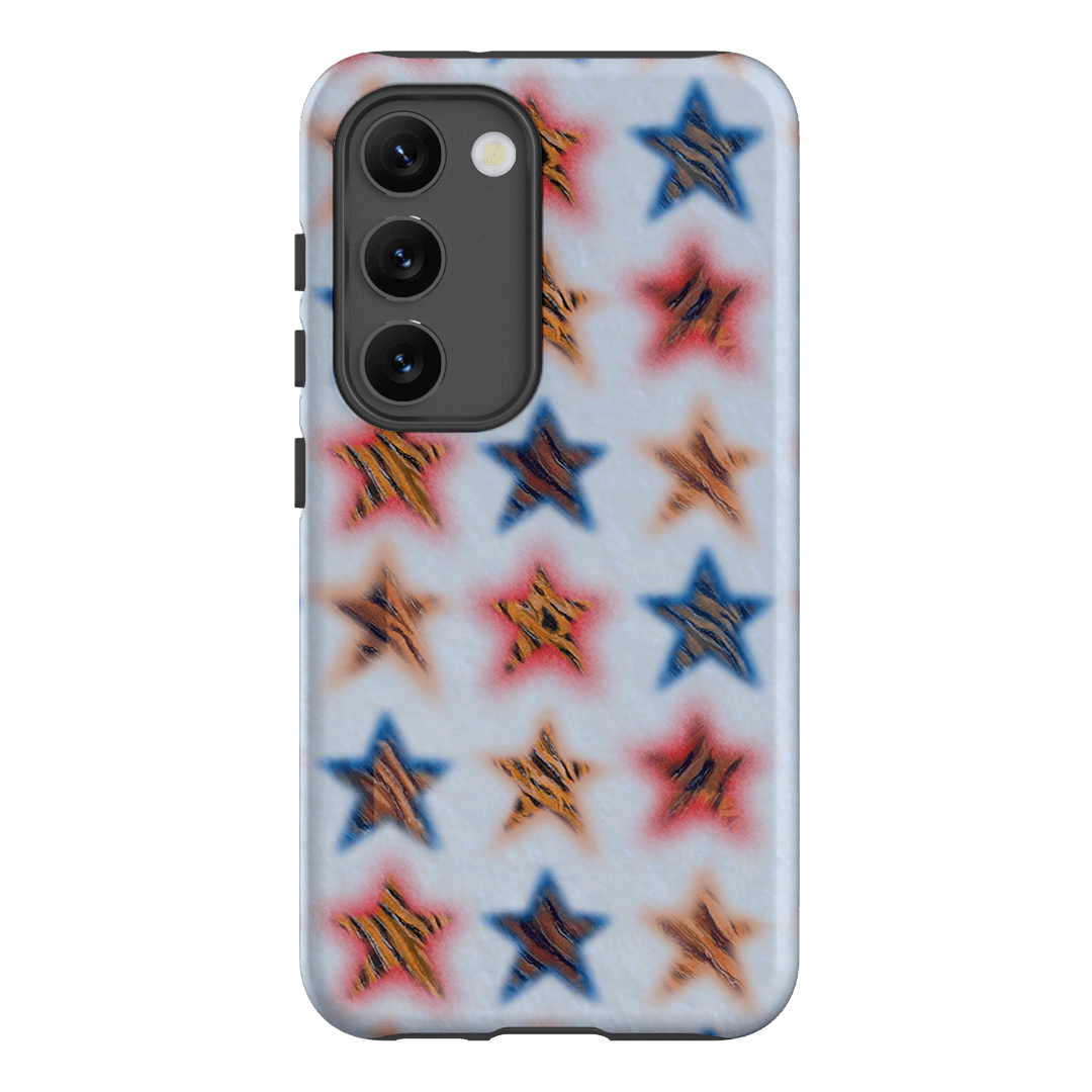 Lucky Stars Tiger Printed Phone Cases Samsung Galaxy S23 / Armoured by BG. Studio - The Dairy