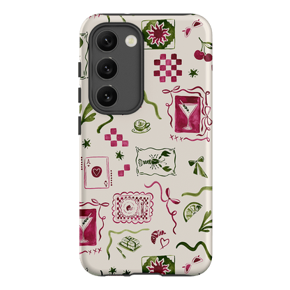 Martini Gal Printed Phone Cases Samsung Galaxy S23 / Armoured by Charlie Taylor - The Dairy