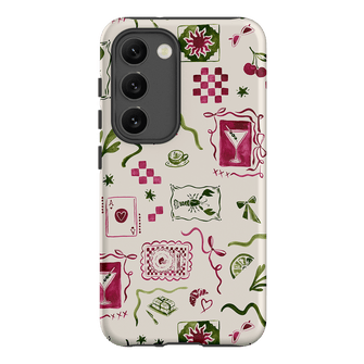 Martini Gal Printed Phone Cases Samsung Galaxy S23 / Armoured by Charlie Taylor - The Dairy