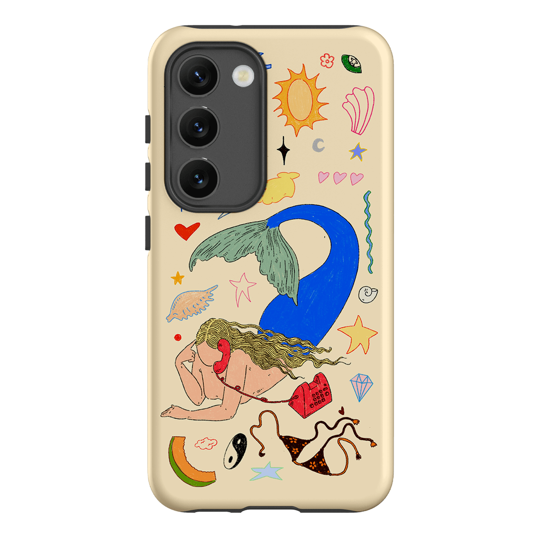 Mermaid Salad Cream Printed Phone Cases Samsung Galaxy S23 / Armoured by Easty Beasty - The Dairy