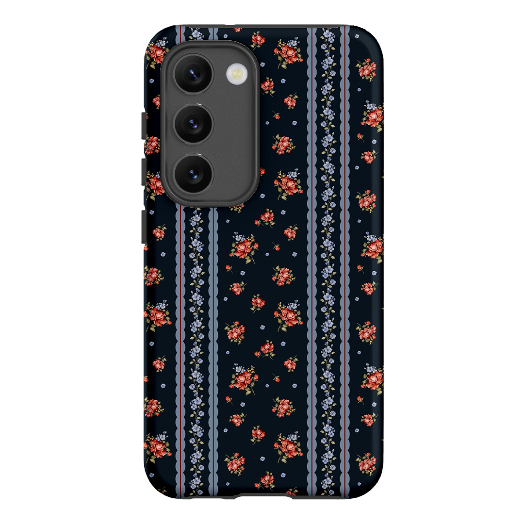 Midnight Stripe Printed Phone Cases Samsung Galaxy S23 / Armoured by Kasiags Art - The Dairy