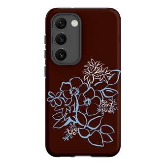 Mocha Posy Printed Phone Cases Samsung Galaxy S23 / Armoured by Typoflora - The Dairy