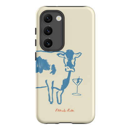 Mootini Blue Printed Phone Cases Samsung Galaxy S23 / Armoured by Phthalo Ruth - The Dairy