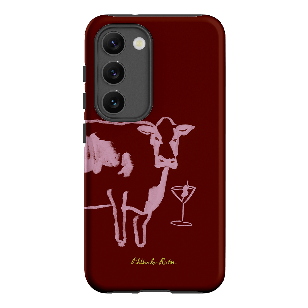 Mootini Berry Printed Phone Cases Samsung Galaxy S23 / Armoured by Phthalo Ruth - The Dairy