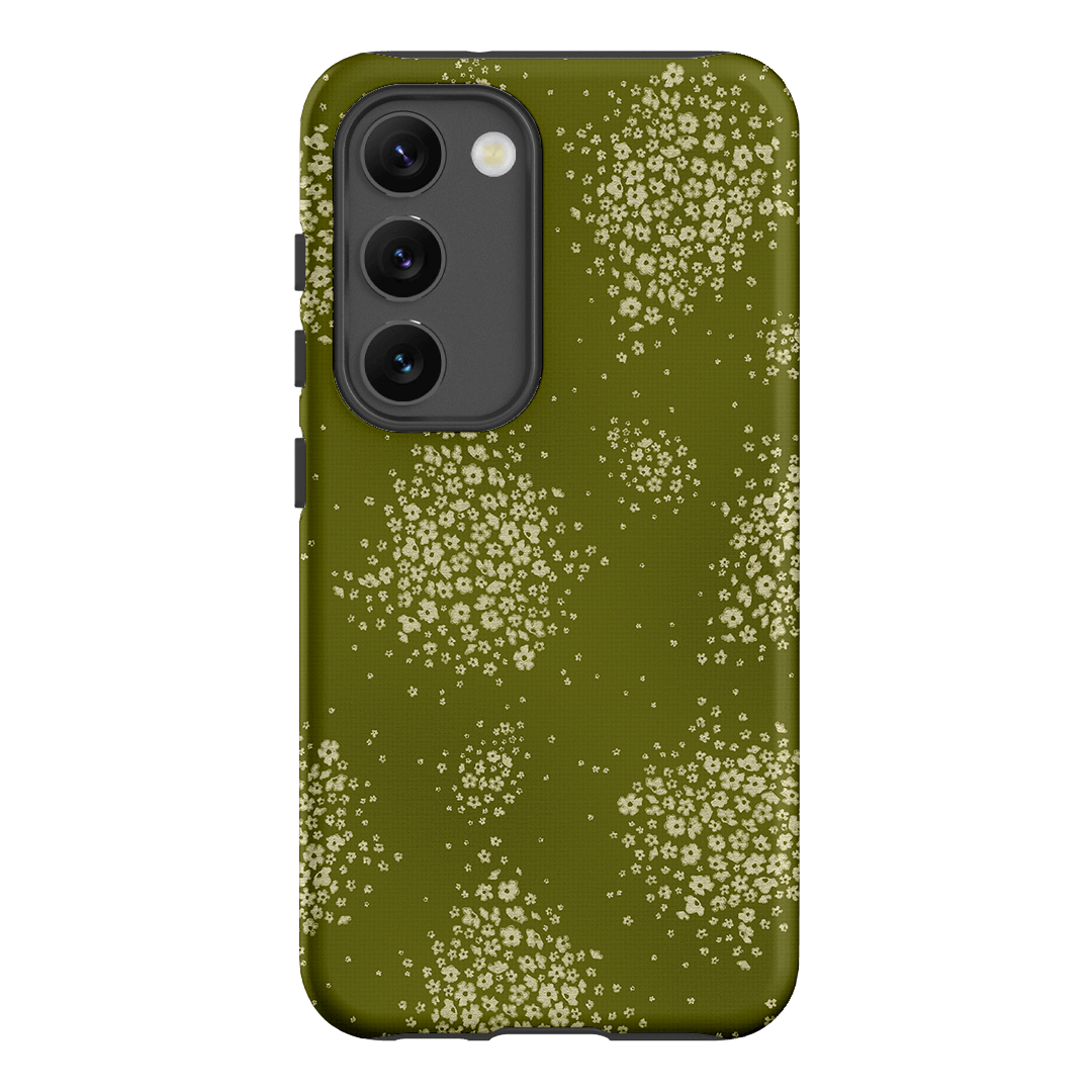Olive Bloom Printed Phone Cases Samsung Galaxy S23 / Armoured by Veronica Tucker - The Dairy