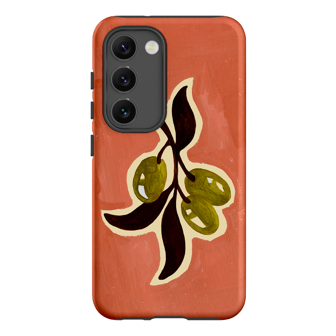 Olives Printed Phone Cases Samsung Galaxy S23 / Armoured by Studio Bon - The Dairy