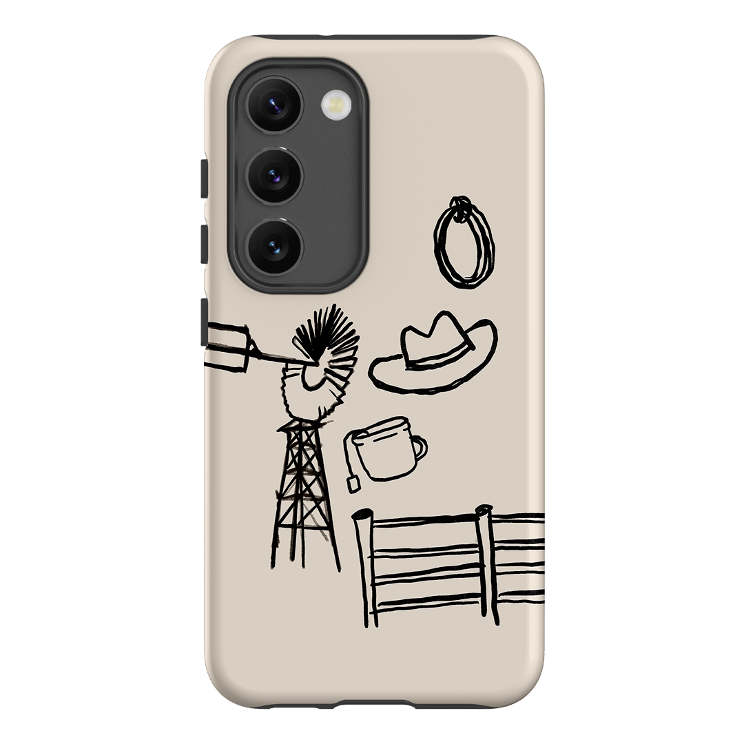 Outstation Printed Phone Cases Samsung Galaxy S23 / Armoured by Nardurna - The Dairy