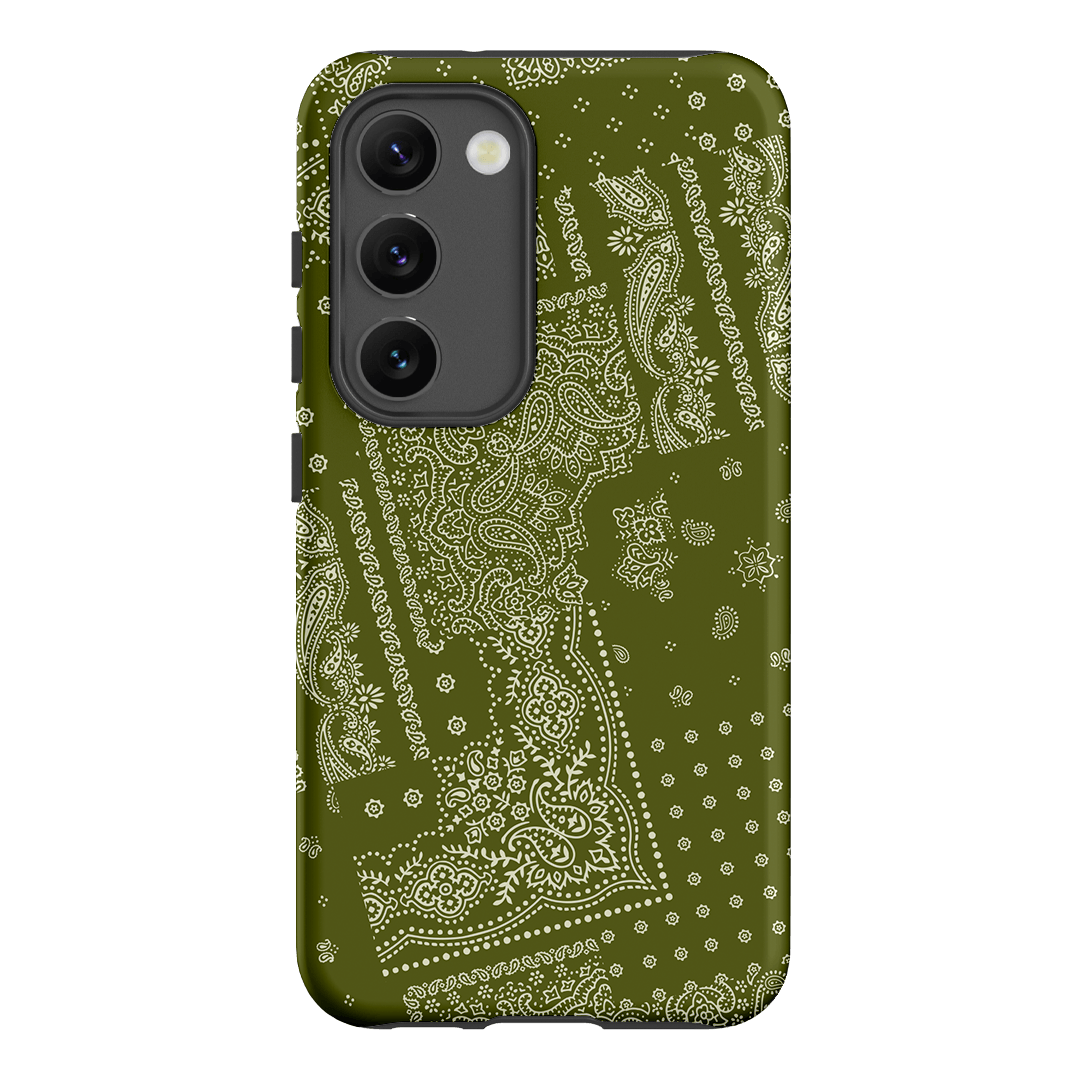 Paisley Fern Printed Phone Cases Samsung Galaxy S23 / Armoured by The Dairy - The Dairy