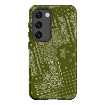 Paisley Fern Printed Phone Cases Samsung Galaxy S23 / Armoured by The Dairy - The Dairy