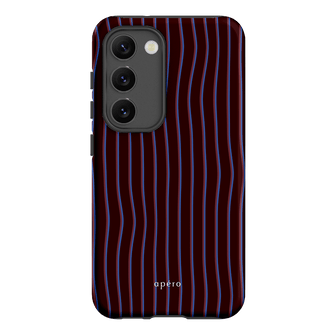 Panama Burgundy Printed Phone Cases Samsung Galaxy S23 / Armoured by Apero - The Dairy