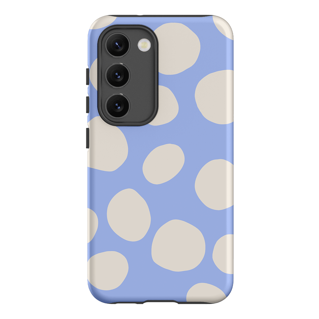 Pebbles Periwinkle Salt Printed Phone Cases Samsung Galaxy S23 / Armoured by Veronica Tucker - The Dairy