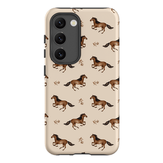 Running Horse Printed Phone Cases Samsung Galaxy S23 / Armoured by Kasiags Art - The Dairy