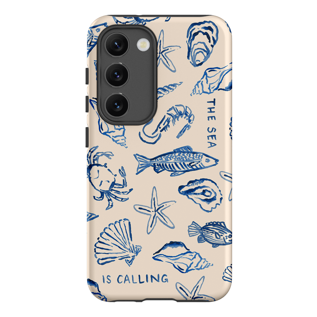 Sea Call Printed Phone Cases Samsung Galaxy S23 / Armoured by Cass Deller - The Dairy