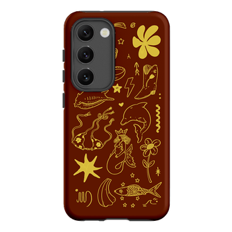 Spiced Cowboy Chocolate Printed Phone Cases Samsung Galaxy S23 / Armoured by Easty Beasty - The Dairy