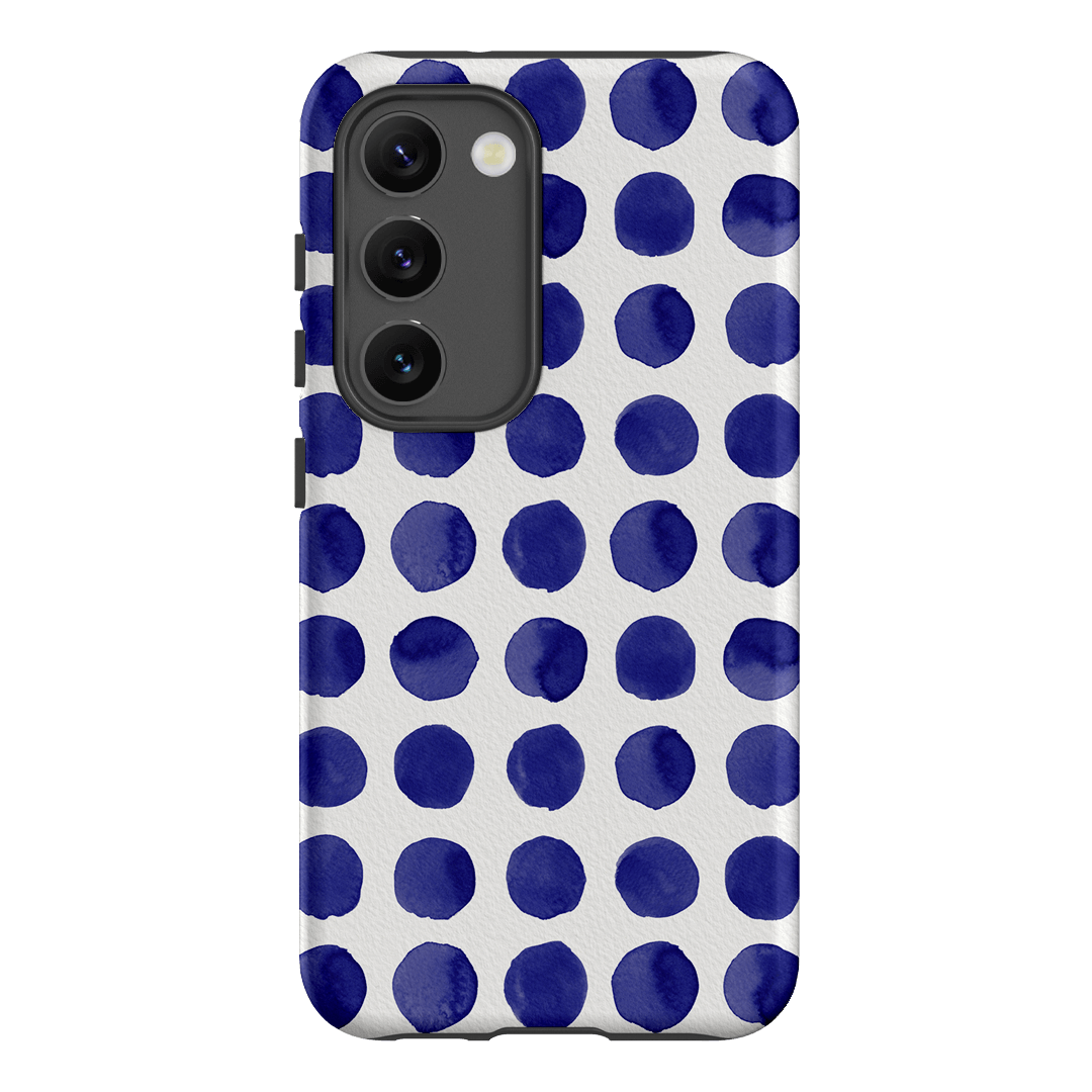 Spots in Blueberry Printed Phone Cases by The Dairy - The Dairy