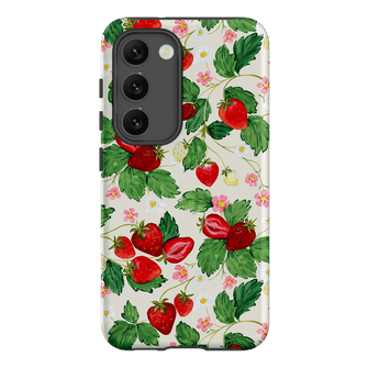 Strawberry Patch Printed Phone Cases Samsung Galaxy S23 / Armoured by Ellie Mae - The Dairy