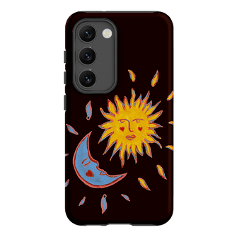 Sun & Moon Plum Printed Phone Cases Samsung Galaxy S23 / Armoured by BG. Studio - The Dairy