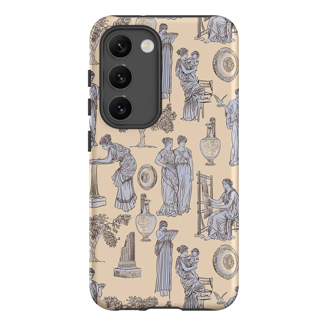 Symposium Alabaster Printed Phone Cases Samsung Galaxy S23 / Armoured by Veronica Tucker - The Dairy