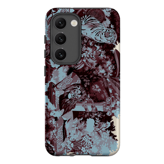 Tippi Blue Printed Phone Cases Samsung Galaxy S23 / Armoured by Desmond & Dempsey - The Dairy