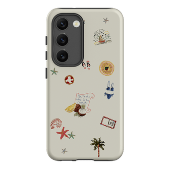 Vacay All Day Cream Printed Phone Cases by Antipodean - The Dairy