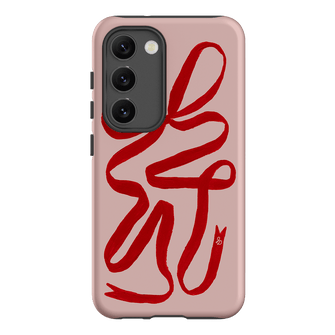 Valentine Ribbon Printed Phone Cases Samsung Galaxy S23 / Armoured by Jasmine Dowling - The Dairy