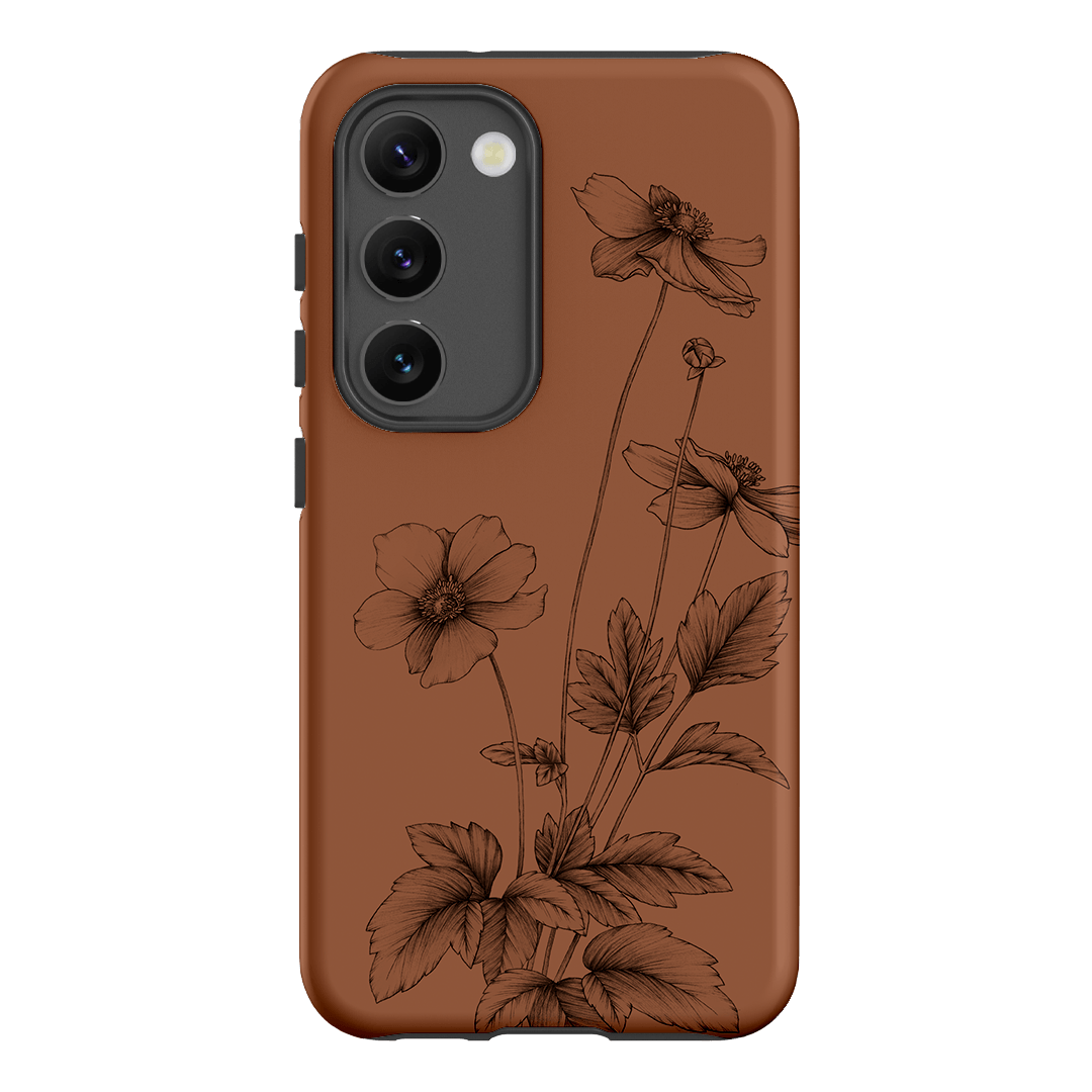 Windflowers Study Printed Phone Cases Samsung Galaxy S23 / Armoured by Typoflora - The Dairy