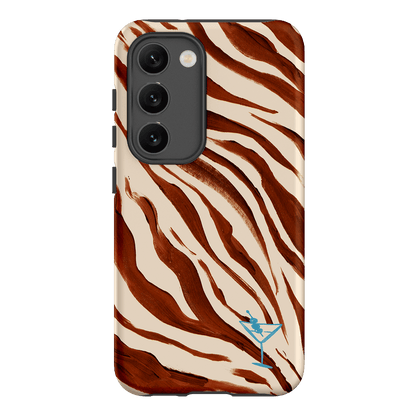 Zebra Tini Printed Phone Cases Samsung Galaxy S23 / Armoured by Charlie Taylor - The Dairy