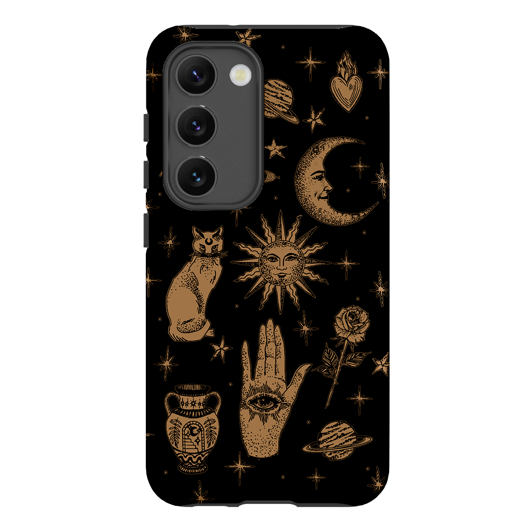 Astro Flash Noir Printed Phone Cases Samsung Galaxy S23 / Armoured by Veronica Tucker - The Dairy