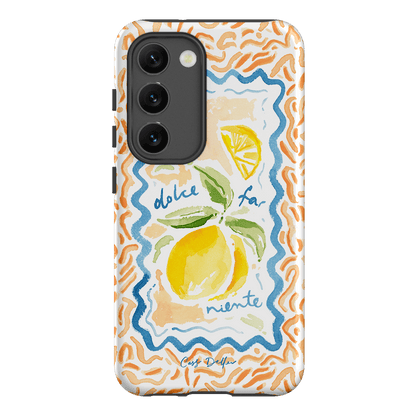 Dolce Far Niente Printed Phone Cases Samsung Galaxy S23 / Armoured by Cass Deller - The Dairy