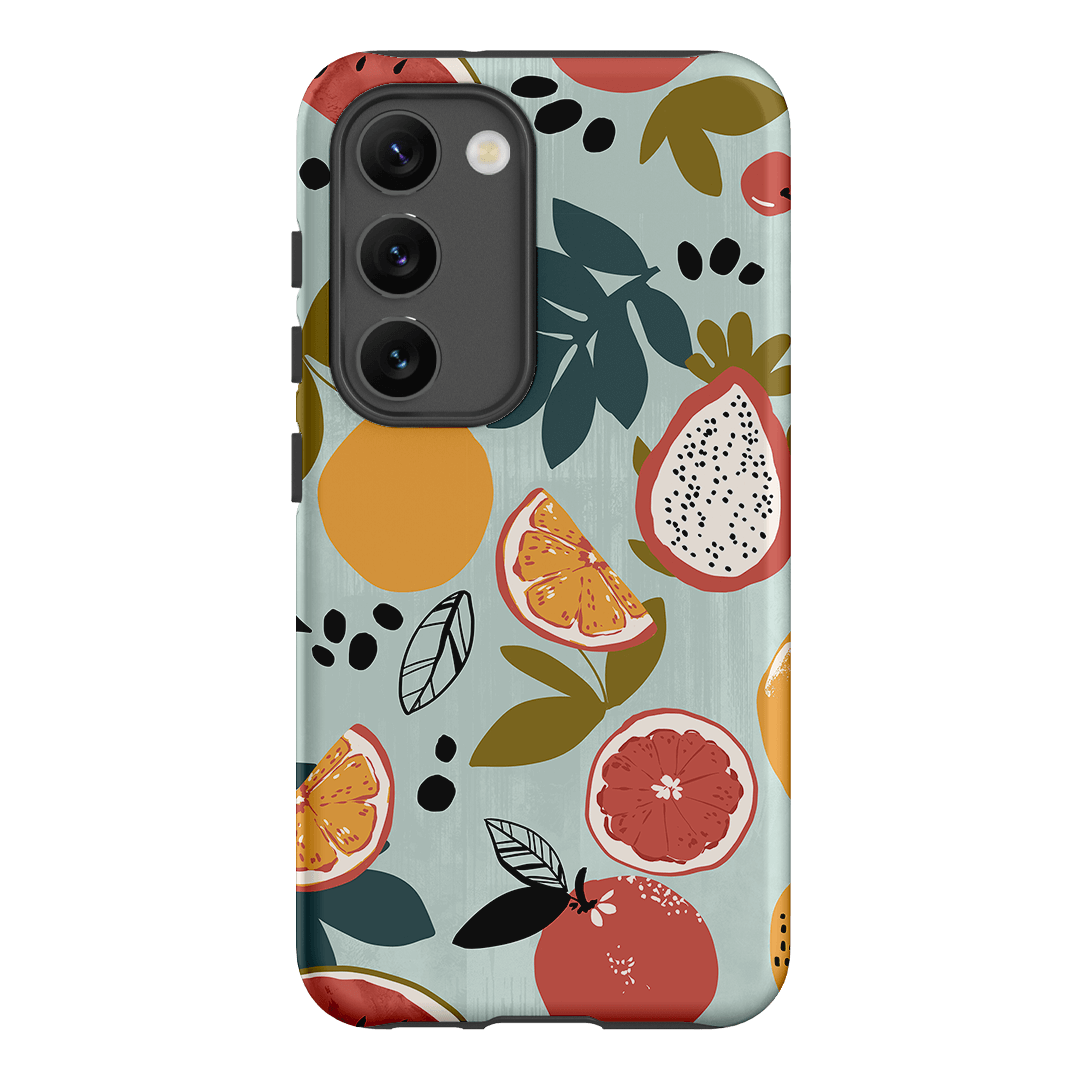 Fruit Market Printed Phone Cases Samsung Galaxy S23 / Armoured by Charlie Taylor - The Dairy