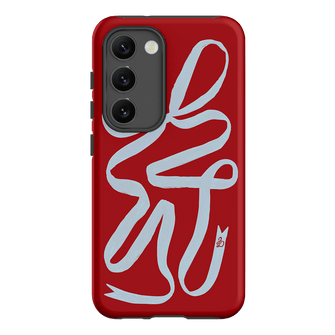 Cottage Ribbon Printed Phone Cases Samsung Galaxy S23 / Armoured by Jasmine Dowling - The Dairy