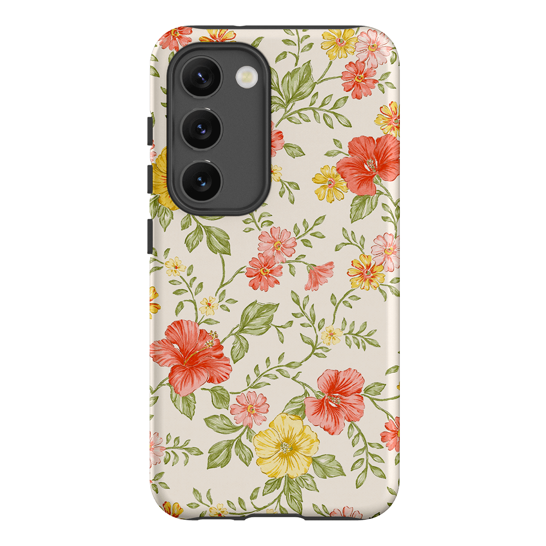 Hibiscus Printed Phone Cases Samsung Galaxy S23 / Armoured by Oak Meadow - The Dairy