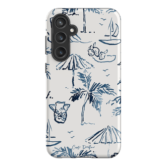 Balmy Blue Printed Phone Cases Samsung Galaxy S23 FE / Armoured by Cass Deller - The Dairy