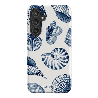Blue Shells Printed Phone Cases Samsung Galaxy S23 FE / Armoured by Cass Deller - The Dairy