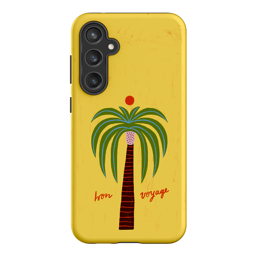 Bon Voyage Yellow Printed Phone Cases Samsung Galaxy S23 FE / Armoured by Marie Fauritte - The Dairy