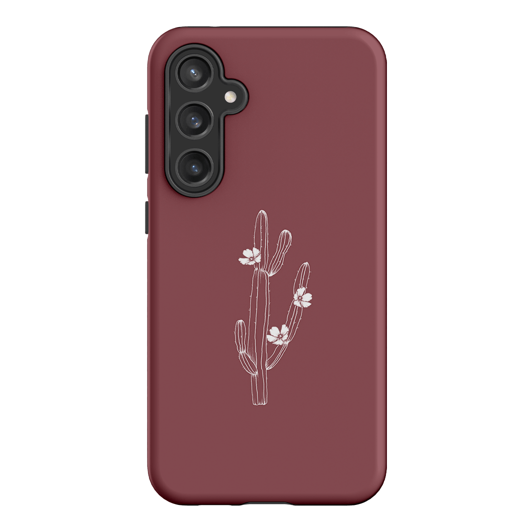 Cactus Flower Printed Phone Cases Samsung Galaxy S23 FE / Armoured by Typoflora - The Dairy