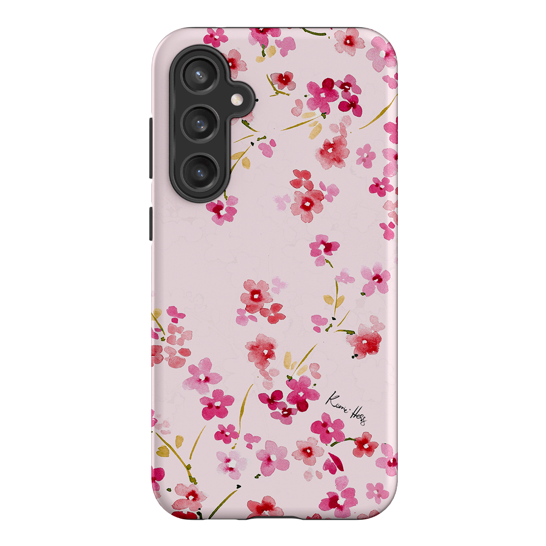 Cherry Blossom Printed Phone Cases Samsung Galaxy S23 FE / Armoured by Kerrie Hess - The Dairy